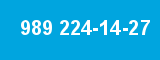 989 224-14-27 989 224-14-27